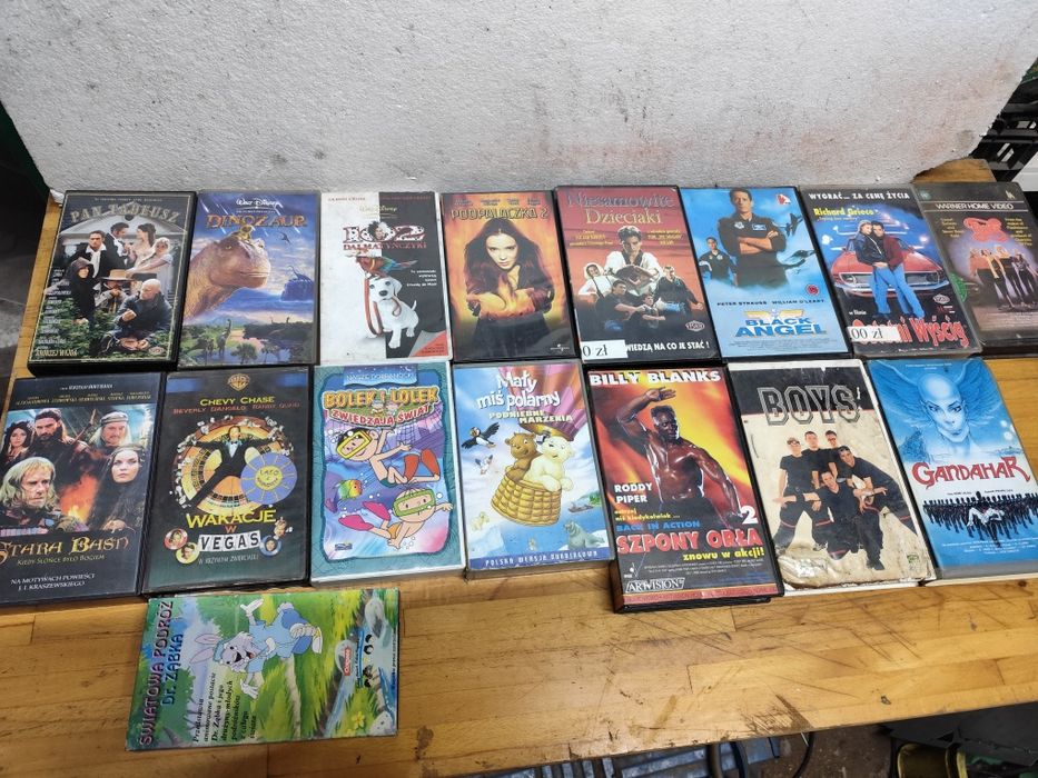 Kasety VHS pakiet