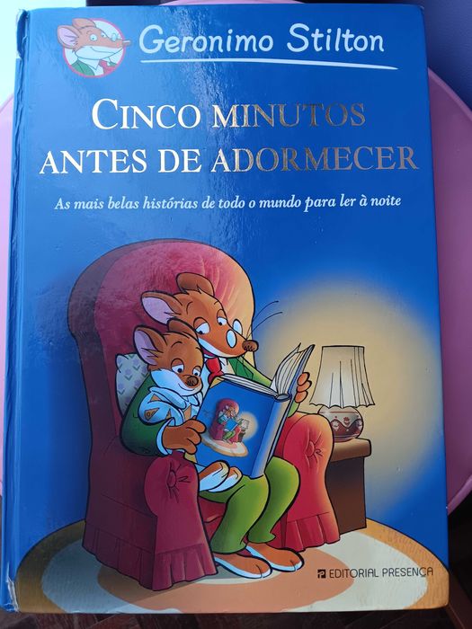 Livro Cinco Minutos antes de Adormecer 6-10 anos