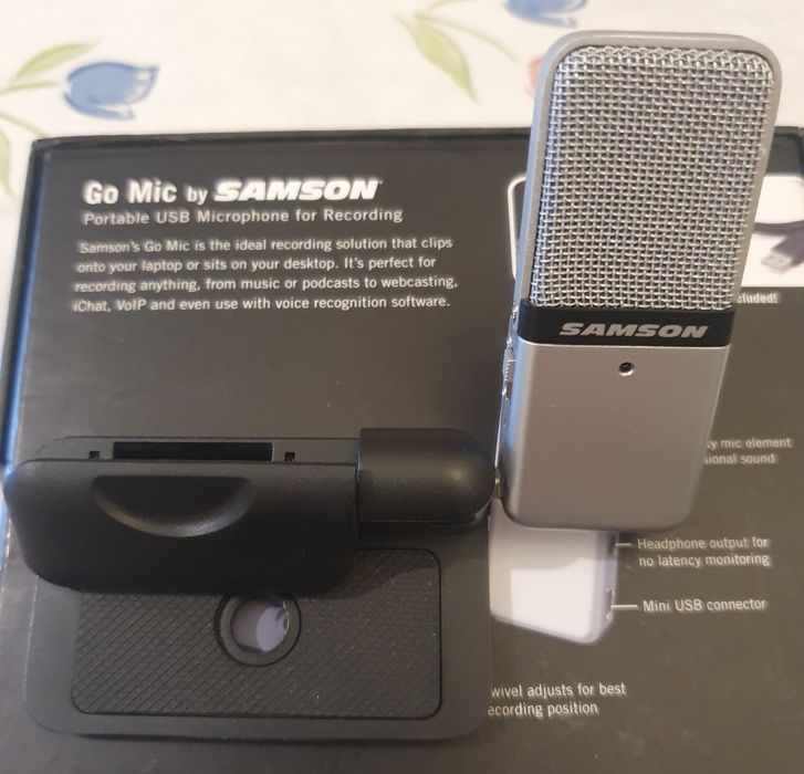 Microfone Portátil Samson Go Mic