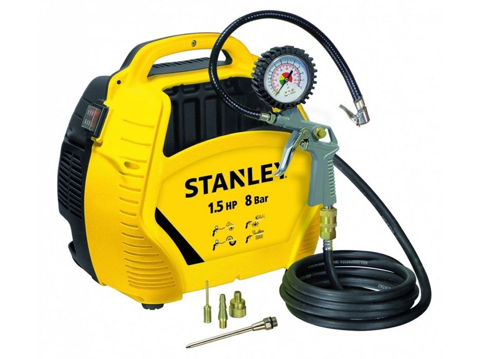 Compressor portátil 1.5 hp 8 bar Stanley