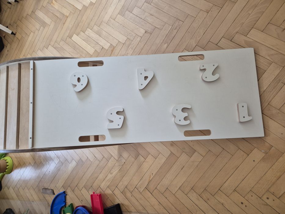 Bujak drewniany Juupi zjeżdżalnia ścianka