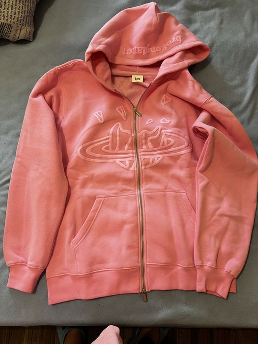 Худі дівчаче рожеве Broken planet