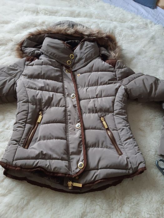 Kurtka zimowa dziewczęca