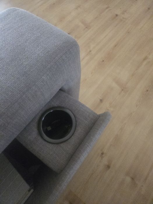 Sofá  com chaise elétrico