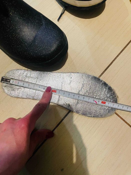 Резиновые сапоги на меху Bisgaard 35размер детские