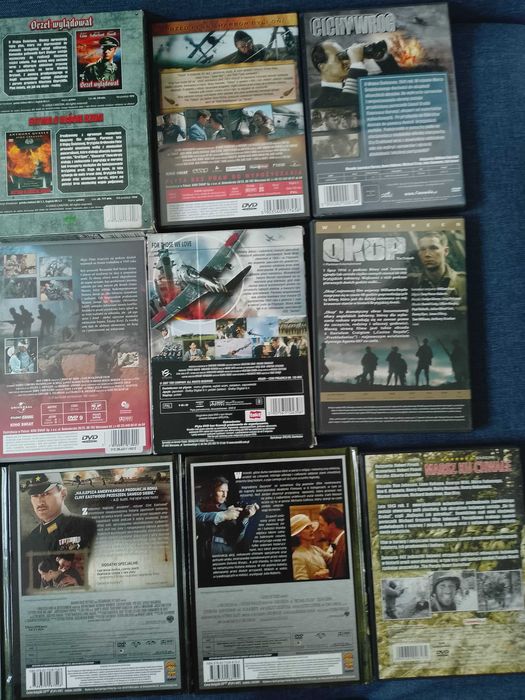 Pakiet filmów wojennych dvd