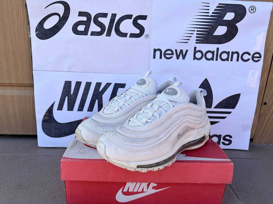 Кроссовки Nike Air Max 97 95 tn + для тренировок кожаные