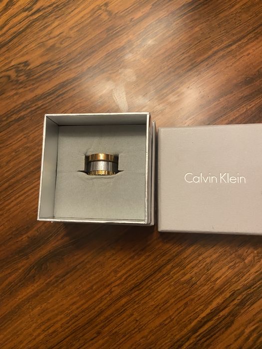 Trio de anéis de senhora Calvin Klein