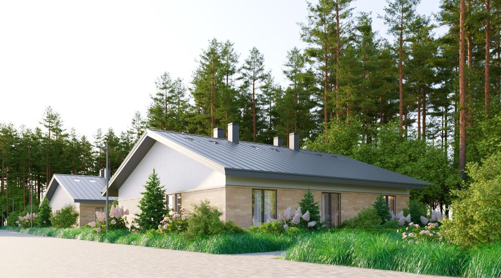 Каартира 37 м2, рядом с лесом и озером.