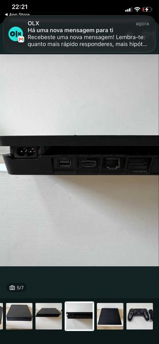 Ps4 pouco uso e em bom estado