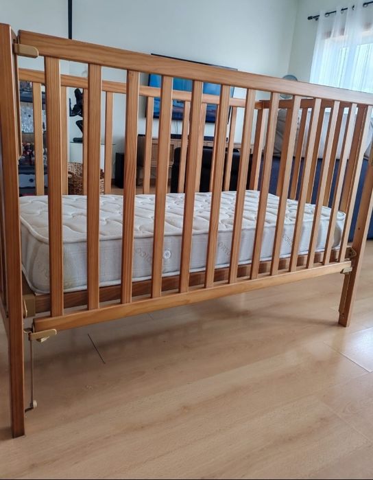 Cama Berço + Colchão