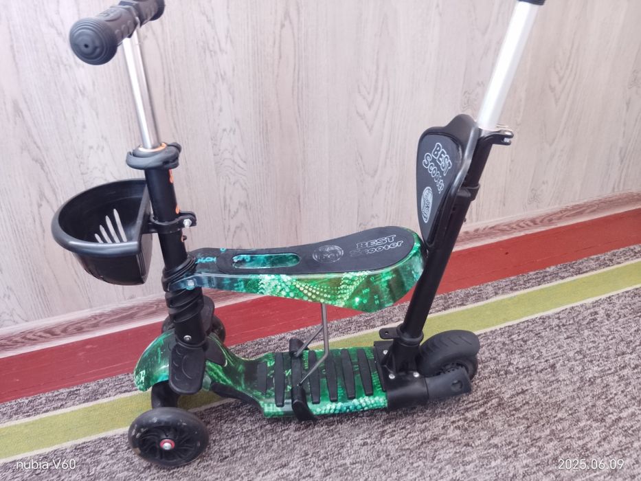 Дитячий самокат 3 в 1