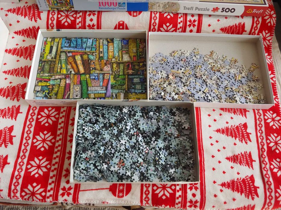 Puzzle zestaw 6 szt ( 3000 , 1500 , 1000, 500 )