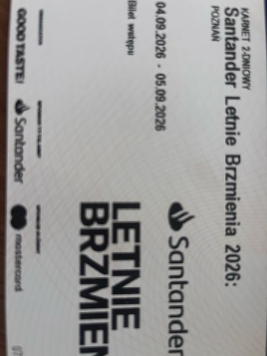 Erste letnie brzmienia poznan karnet