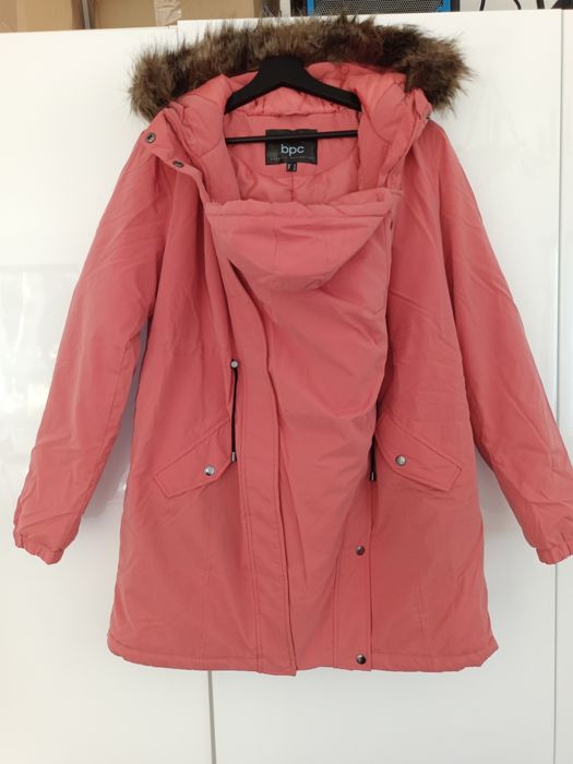 Płaszcz ciążowy 3w1 zimowy z wstawką r42