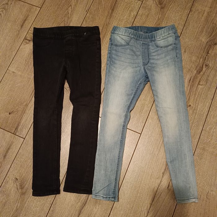Jeansy dwie pary 110