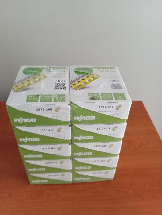 WAGO 22703 -203 i 205 - 30 paczek