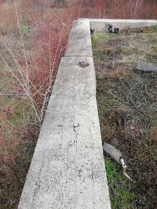 Продам бетонные блоки 400х74х74см