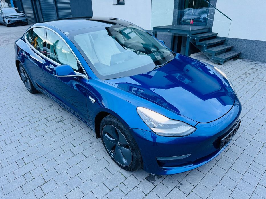 Tesla Model 3 Autopilot Supercharger Distronic Kamery 360 Białe Skóry Serwis ASO