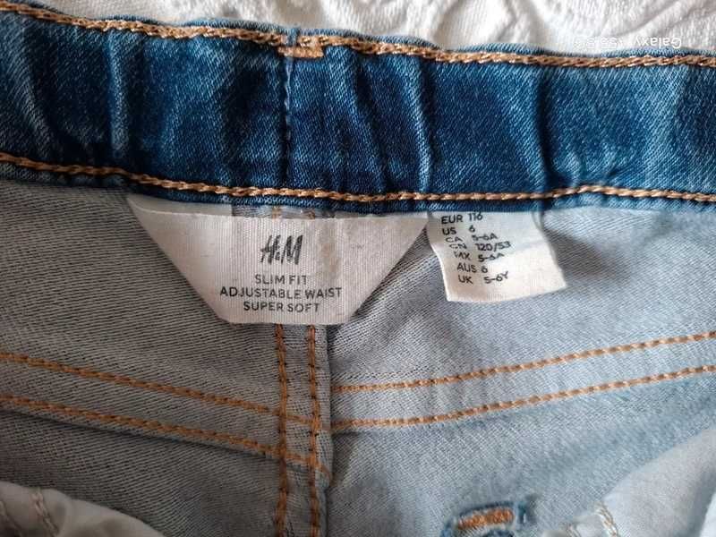 Calças de ganga para criança 5-6 anos H&M