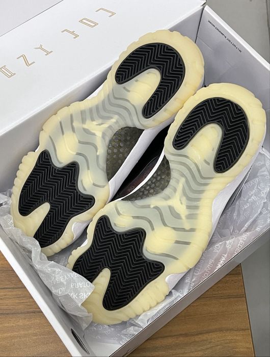 Кросівки Air Jordan 11 Retro Dmp Gratitude White/Black AJ11 чорно-білі