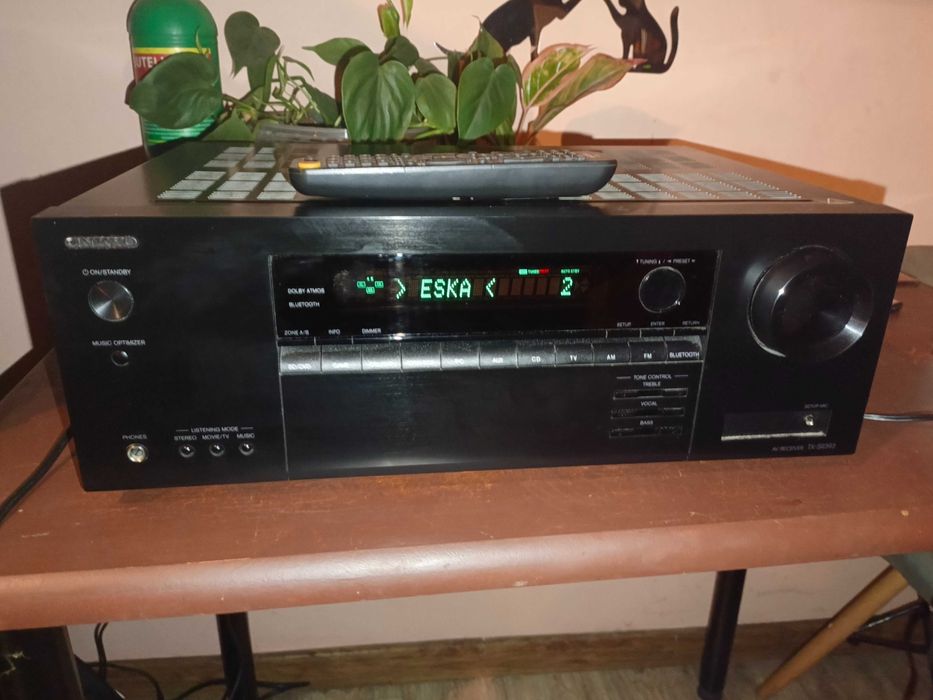 Sprzedam amplituner Onkyo TX-SR393 / Dolby Atmos / Bluetooth / 4K