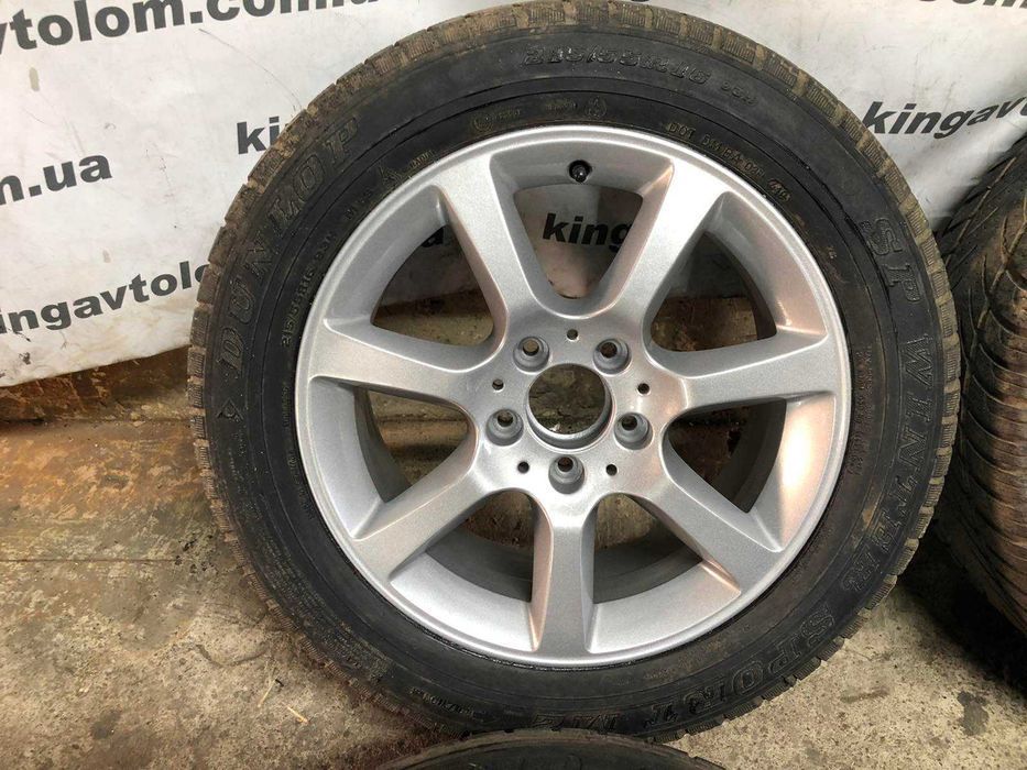 Диски с резиной Mercedes E-clas C-class R16 5*112 мерседес 211 210 124