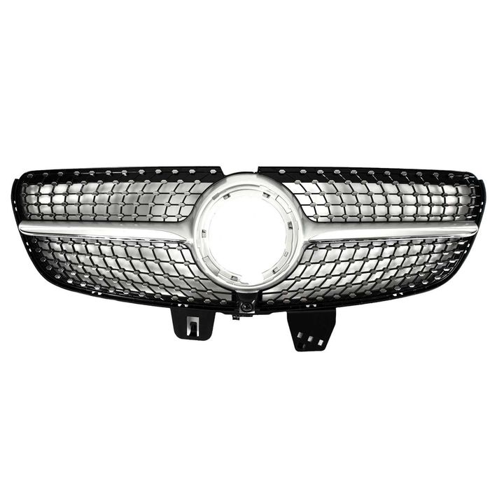 Решітка Silver Normal Diamond на Mercedes-Benz V-Class W447 19-23 р
