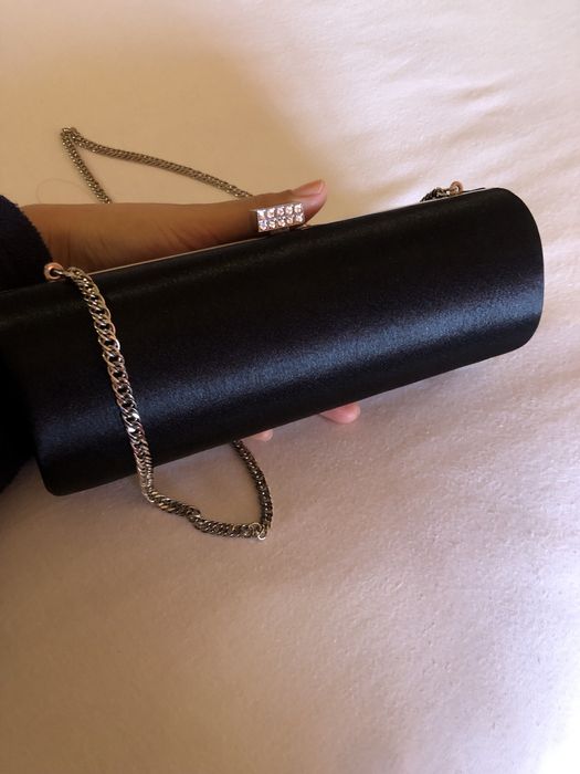 Carteira de festa preta