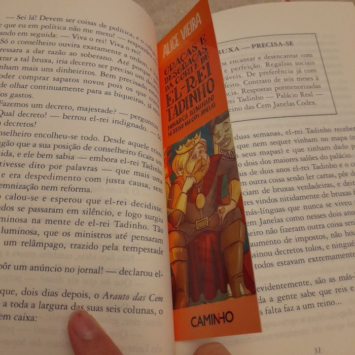 Livro "Graças e Desgraças da Corte de El-Rei Tadinho"