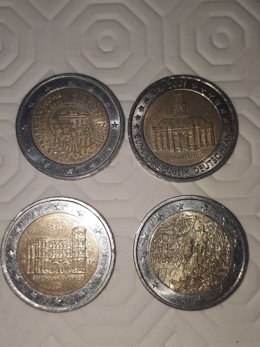Moedas Comemorativas  2€ Alemãs