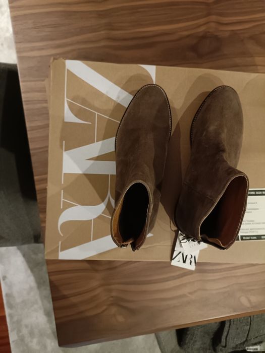 Botas camurça homem