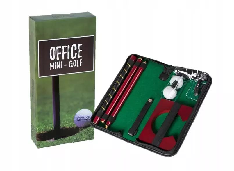Golf Biurowy kompaktowy zestaw do gry w golfa PREZENT NA...