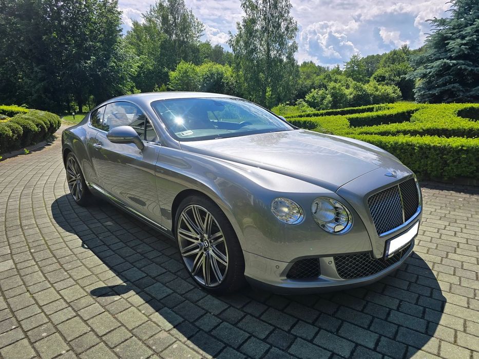 Bentley Continental GT Salon Polska 2014r Bezwypadkowy po dużym serwisie w ASO  Stan idealny