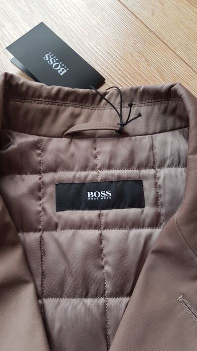 Płaszcz męski przeciwdeszczowy Hugo Boss Dais14 Slim Fit