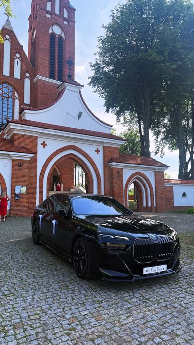 Wynajem auto do ślubu / wesele BMW 7 G70