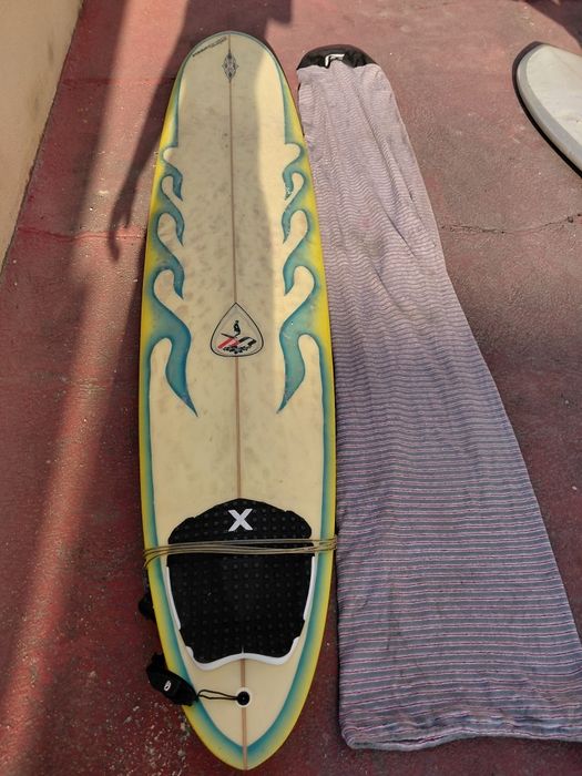 LongBoard- Paulo Jacinto - 9'0" com.quilhas FCS, leash e saco