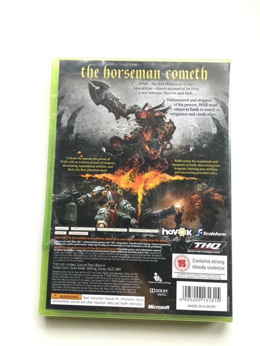 Xbox 360 - Darksiders (selado)