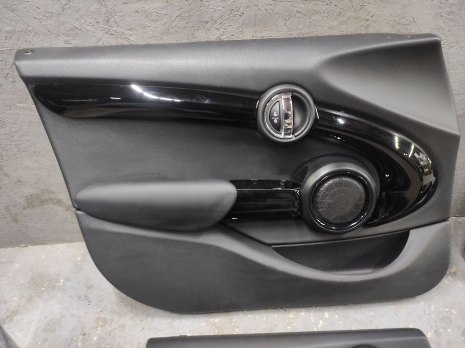 Карты Дверей Mini Ф55 Cooper Harman Kardon Черные Дверные карты Салона