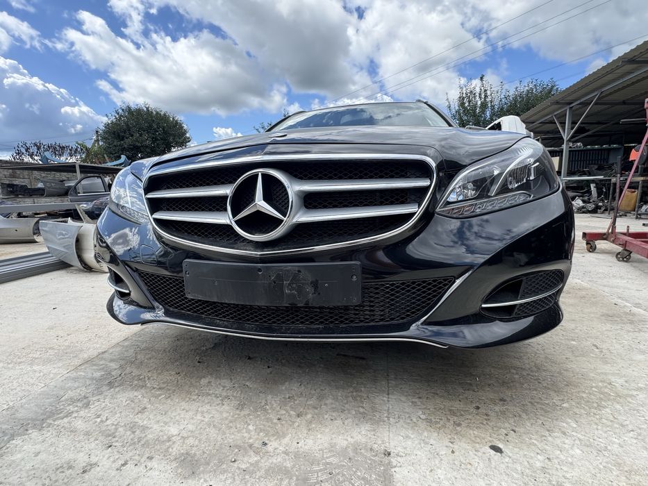 Бампер Mercedes W212 E-klass рестайл авангард чорни 197