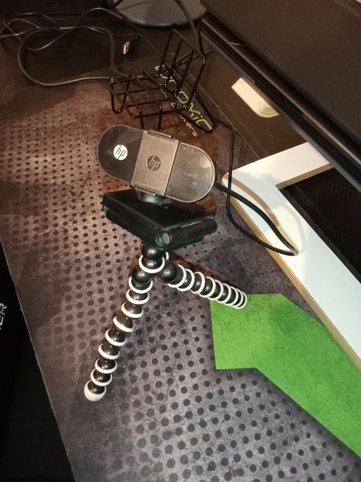 Webcam HP com tripé