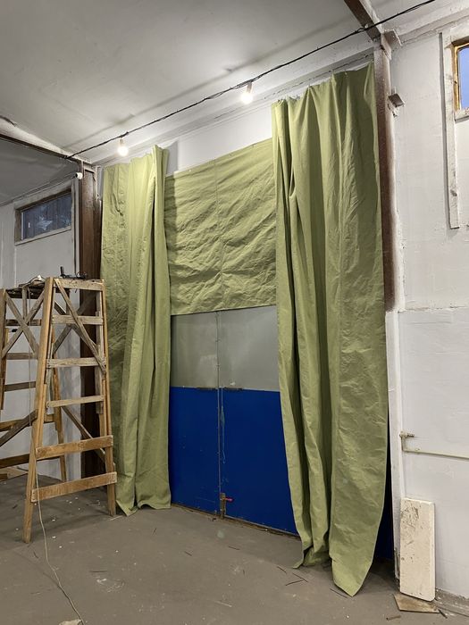 БРЕЗЕНТОВАЯ штора для гаража от производителя!