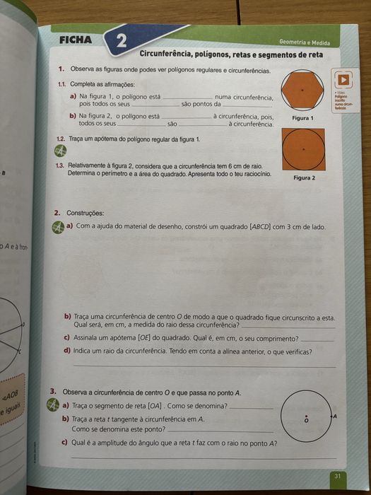 Fichas de matemática 6 ano