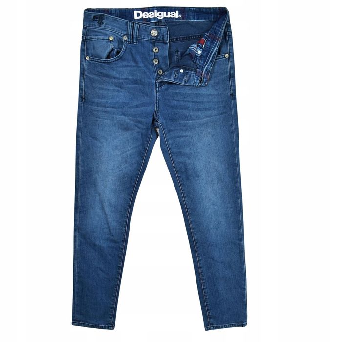 Desigual Spodnie Jeansowe Męskie Slim W30 L32