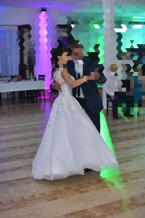 Suknia ślubna księżniczka.