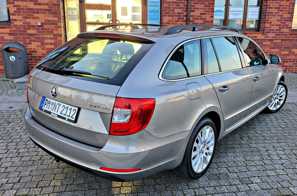 Nówka Skoda SuperB LIFT Alu LED XENON 1 Właściciel Webasto.
