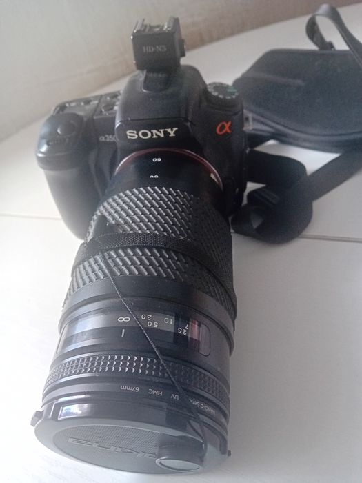 Sony a 350 i obiektyw tokina af 60-300
