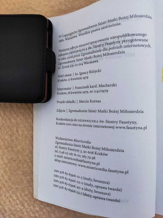 Dzienniczek. Miłososierdzie Boże w duszy mojej