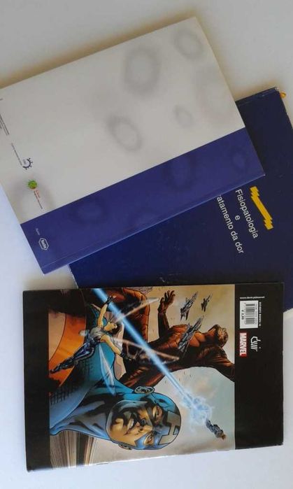 BD Capitão América / Guia Gripe