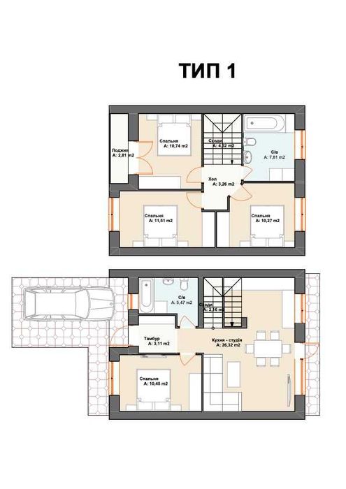 ВСТИГНИ купити  таунхаус в центрі міста Ірпінь.  КМ B-HILLS 90000
